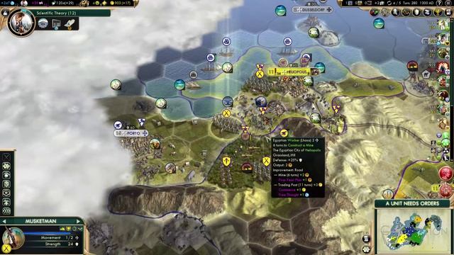 Civ 5 Brave New World Deity - Ep. 8 - Let's Play Egypt смотреть онлайн