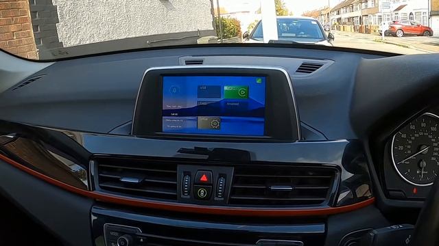 BMW X1 2016 Retro Fitted With Factory Style Wireless Carplay & Android Auto With Phone Mirroring смотреть онлайн