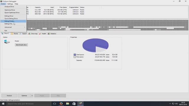 How To Defrag Windows 10 Hard Drive Beginners Tutorial Defraggler смотреть онлайн