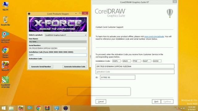 how to install corel draw x7 _ corel draw x7 installation full process смотреть онлайн