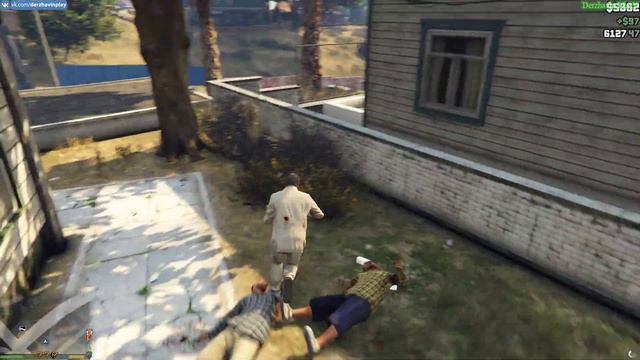 Играем в GTA 5 - Случайное событие 40: Запугивание бандитов смотреть онлайн