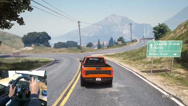 GTA 5 : SAVING A GIRL WHILE TEST DRIVING MY NEW FORD RAPTOR | LOGITECH G29 + SHIFTER | NVE смотреть онлайн