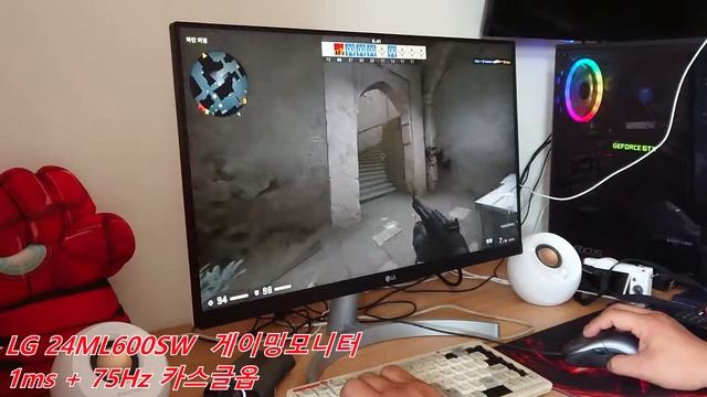 LG 24ML600SW 게이밍모니터(카스글옵) смотреть онлайн