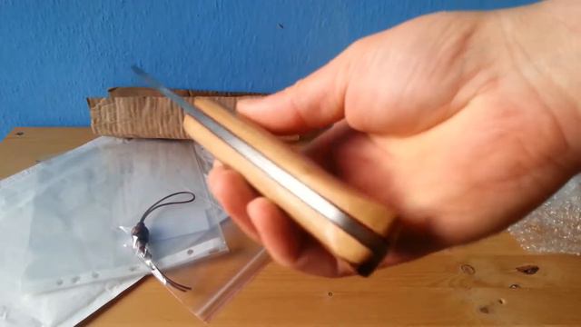 Bushcraft knife from cutler, steel D2 смотреть онлайн