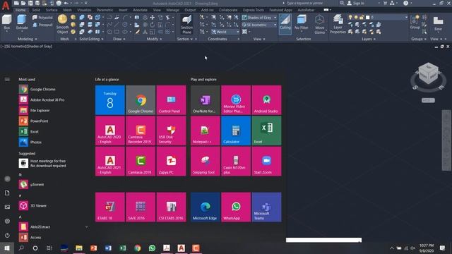 AutoCAD 3D Basics of Modeling STEP BY STEP смотреть онлайн