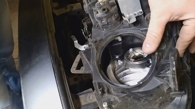 Замена фары Mitsubishi Lancer 10 смотреть онлайн