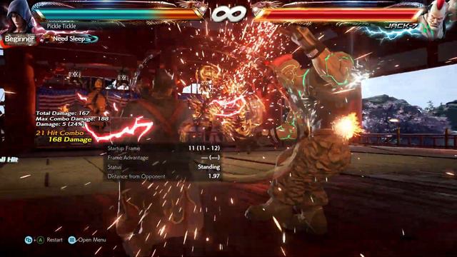Insanely hard Jin 32 EWHF Death Combo смотреть онлайн
