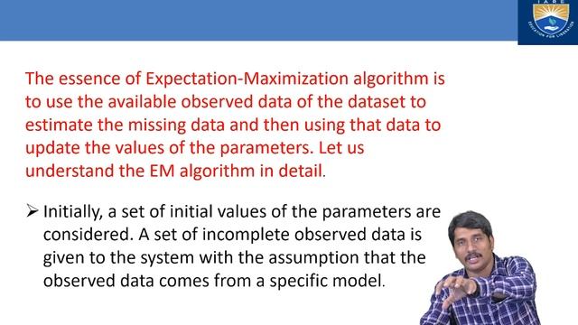 Expectation Maximization Algorithm by Mr. Ch Chaitanya смотреть онлайн