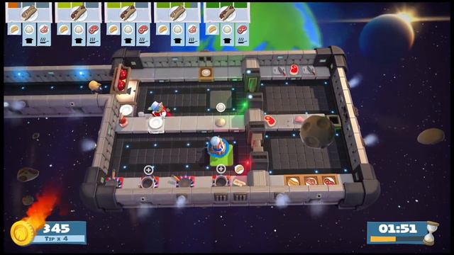 Overcooked: All You Can Eat - Overcooked - Level 5-3 3 Star 2 Player Co-op
