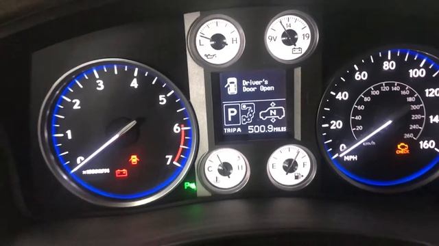Обнуление межсервисного интервала после замены масла Lexus LX570 смотреть онлайн