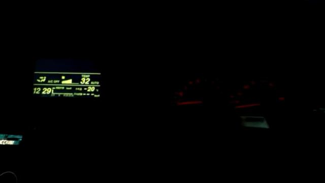 Монитор Honda Avancier со светодиодами. Комплектация с навигацией.