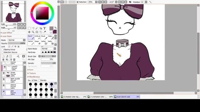Drawing Timelapse: Goth Loli Objecthead смотреть онлайн