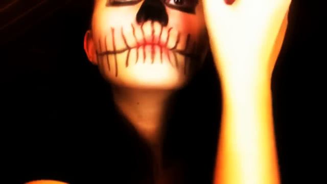 Мой мэйкап на хеллоуин :D смотреть онлайн