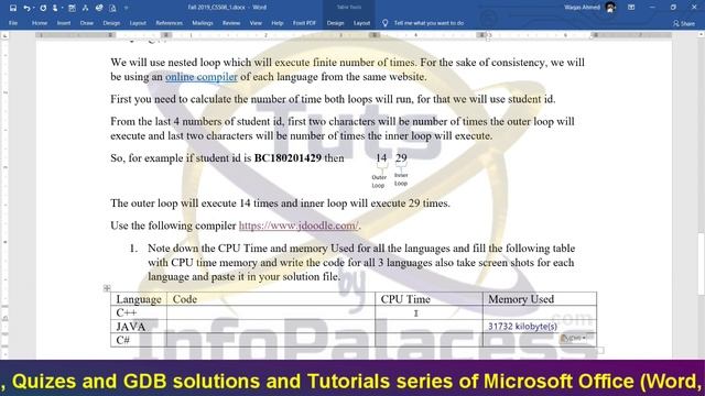 CS508 Assignment No 1 2019 Fall, Solution with Step by Step Guide смотреть онлайн