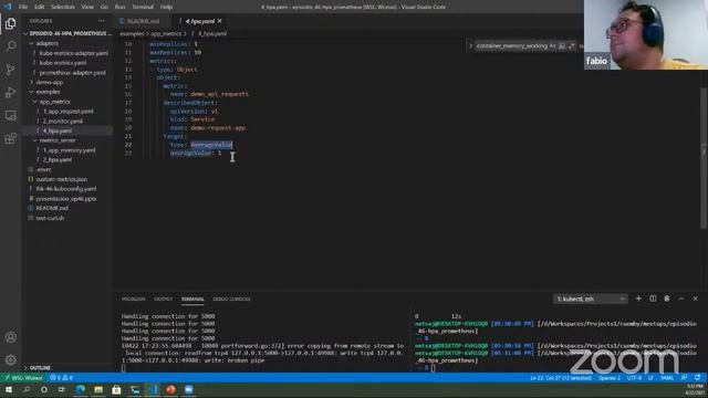#46 Horizontal Pod Autoscalers Usando Prometheus смотреть онлайн