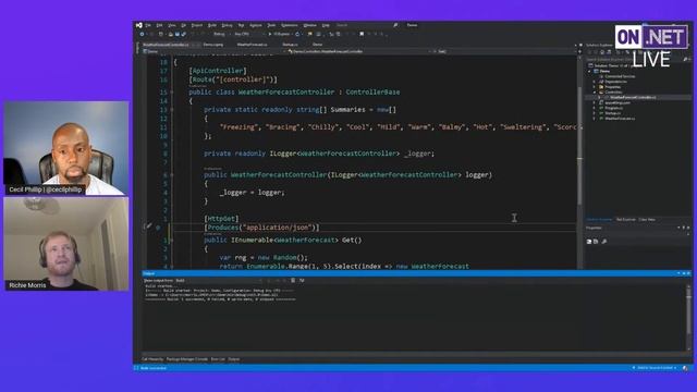 On .NET Live - Generating docs for ASP.NET Core Web APIs with Swashbuckle смотреть онлайн