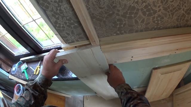 Как я строю дом Шерлока Холмса. Часть 23. Отделка стен деревянными панелями. смотреть онлайн