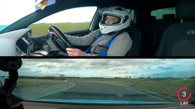 420BHP VW GOLF R (£25,000) VS 250BHP VW GOLF TDI (£1,500) - BOY VS GIRL - MA TRACK BATTLE смотреть онлайн