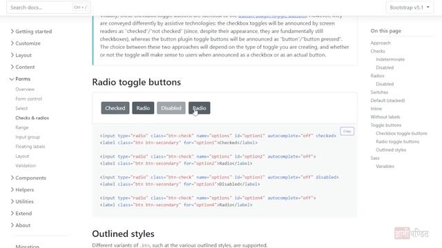 Bootstrap Checkbox and Radio Button | Lecture 53 | Bootstrap for beginners смотреть онлайн