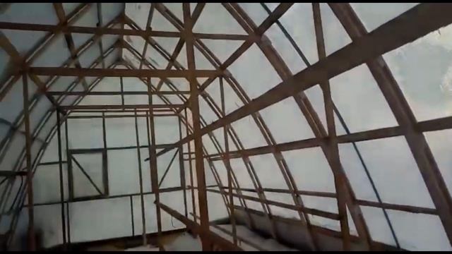 Арочная теплица из дерева, своими руками. смотреть онлайн