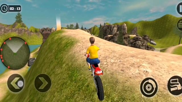 Downhill Off-road Motorcycle Simulator - #51 New Game Best Fanny Driving Video - Android Gameplay смотреть онлайн