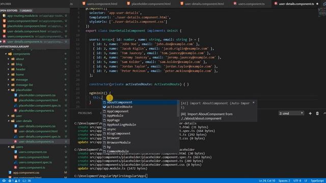 Angular Training Part 3 - Implementing Child Routing and QueryParams in Angular смотреть онлайн