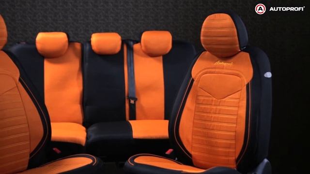 Установка универсальных чехлов Autoprofi Linen из льна / LIN-1505 смотреть онлайн
