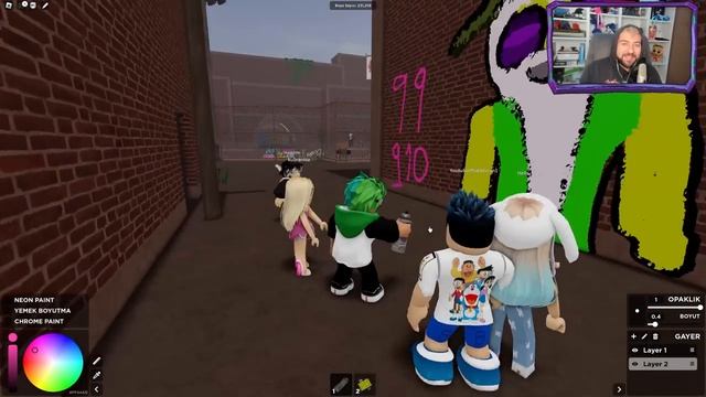 EN İYİ SCARY LARRY KİM ÇİZECEK ? | BREAK İN 2 ROBLOX SPRAY PAINT | HAN KRAL EKİP смотреть онлайн