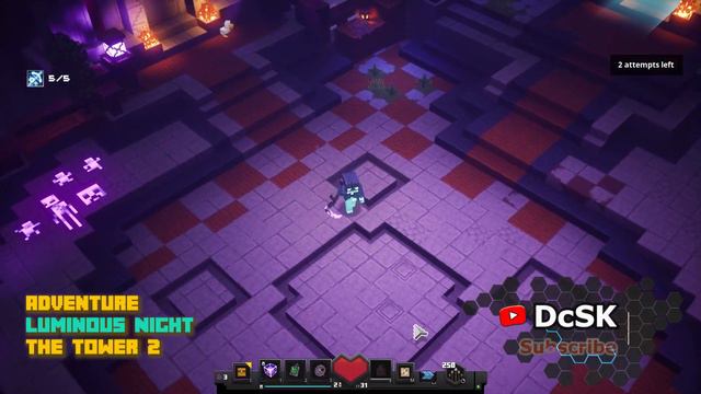 The Tower 2 Amazing Boss Fight, Minecraft Dungeons Luminous Night смотреть онлайн