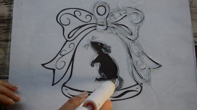 Мышка из силикона - ОРИГИНАЛЬНО, БЫСТРО И КРАСИВО. Украшаем окна и зеркала своими руками смотреть онлайн