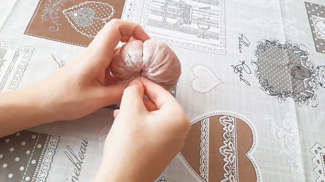 Тыква из бархата за 5 минут/DIY Gatta-nera