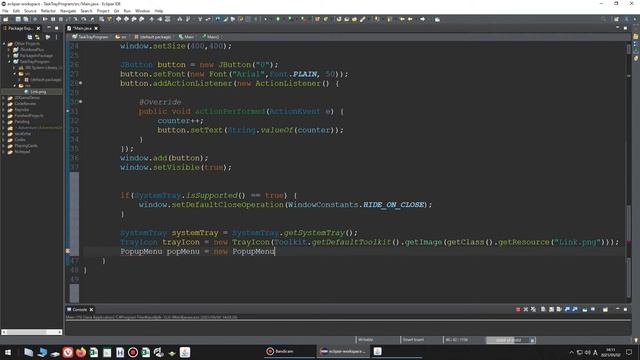 How to Add Your Program to the System Tray - Java Extra 46 смотреть онлайн