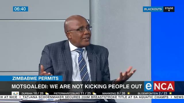Zimbabwe permits | We are not kicking people out, says Motsoaledi смотреть онлайн