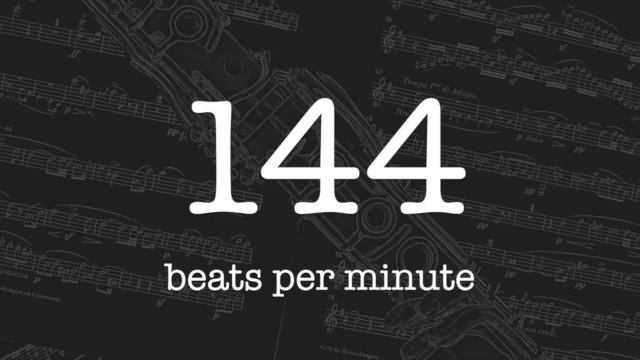 Metronome 144 BPM смотреть онлайн