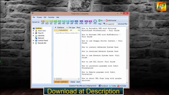 Total Doc Converter 5.1.0.168 смотреть онлайн