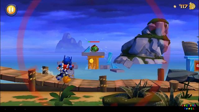 Let's Play Angry Birds Transformers - Episode 1 GamePlay + Walkthrough | JUNIORS TOONS смотреть онлайн