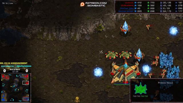BWCL 2v2 - iRk vs StarCastRed - Bonyth/Sziky vs JIRAIYA/Voodoo 1/2 - StarCraft BroodWar Remastered смотреть онлайн