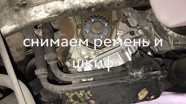 Замена ремня ГРМ VW POLO 1.6tdi смотреть онлайн