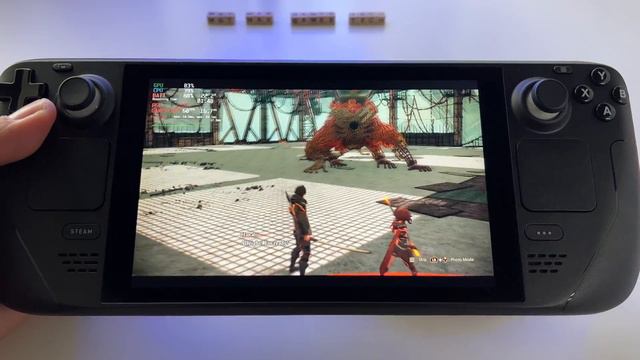 Scarlet Nexus - Steam Deck handheld gameplay - maximum graphics 60FPS смотреть онлайн