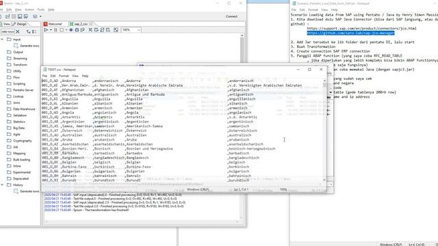 Load Data From SAP using Pentaho / Java смотреть онлайн