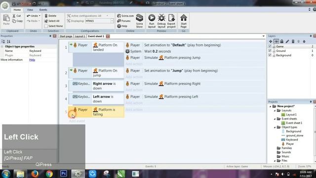 Construct 2 Tutorial - Jumper Game #PART 1 смотреть онлайн