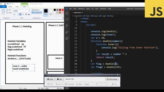 JavaScript Execution | How Call Stack Works? Part 2 смотреть онлайн