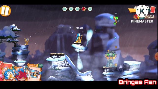 Angry Birds 2 Daily Challenge Today (4-4-5) Room 3 for Extra Silver - 12 August 2022 смотреть онлайн
