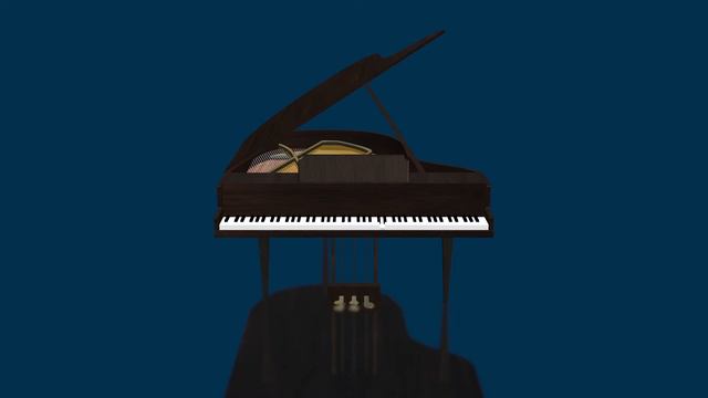 Apple Motion 3D project: Grand Piano смотреть онлайн
