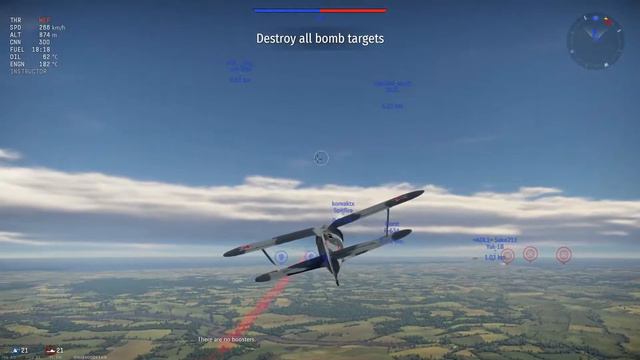 The Most Ridiculous Bi-Plane In War Thunder | I-153 Gameplay/Review | WT 1.93 смотреть онлайн