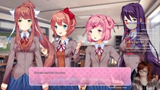 Выбираем лучшую девочку | Doki Doki Literature Club Plus #1 [1440p60] смотреть онлайн