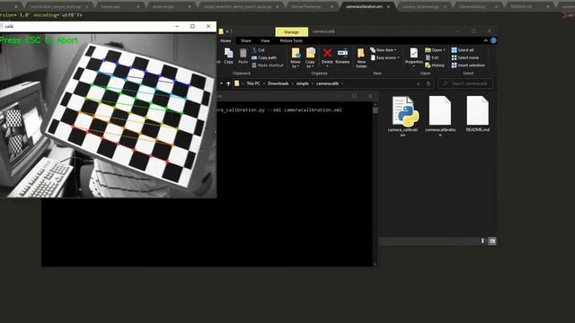 Camera Calibration OOP Class [OpenCV Python] смотреть онлайн