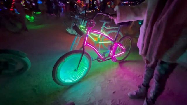 3d printed infinity mirror in a bike wheel смотреть онлайн