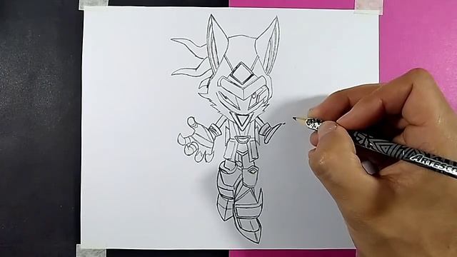 Dibujando a Infinite Brujo | Sonic Forces: Speed Battle | Drawing Infinite Warlock смотреть онлайн