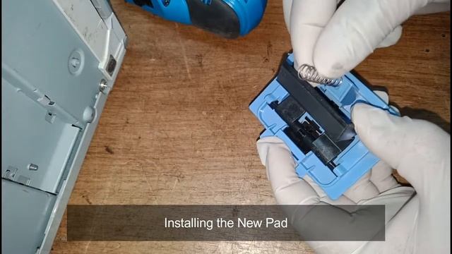 How to Replace & Install | SEPERATION PAD | HP LaserJet P1102 Printer смотреть онлайн